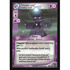 Princess Luna, Holiday Spirit Big Orbit Cards