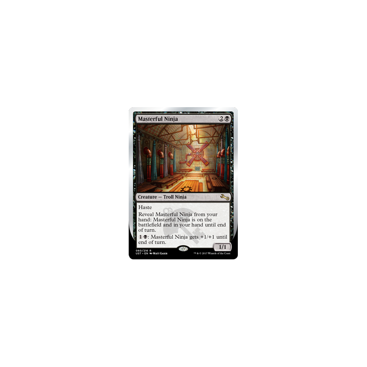 Masterful Ninja - Unstable - Magic the Gathering Masterful Ninja - Unstable - Magic the Gathering
