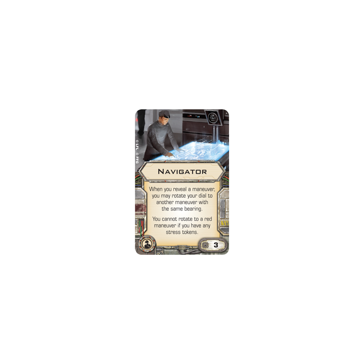 Navigator (1st Edition) - Upgrade Cards 1st Ed - Star Wars X-Wing 1st Edition - Star Wars X-Wing Navigator (1st Edition) - Upgrade Cards 1st Ed - Star Wars X-Wing 1st Edition - Star Wars X-Wing