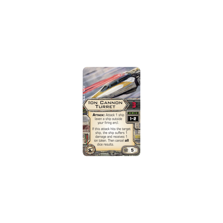 Ion Cannon Turret (1st Edition) Big Orbit Cards