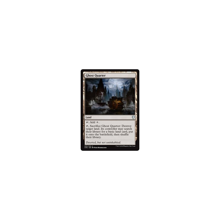 Ghost Quarter - Commander Anthology Volume 2 - Magic the Gathering Ghost Quarter - Commander Anthology Volume 2 - Magic the Gathering