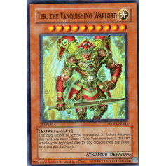 新品未開封 遊戯王　Tyr, the Vanquishing Warlord Yugioh Card English Tyr The Vanquishing Warlord WCPS-AE903
