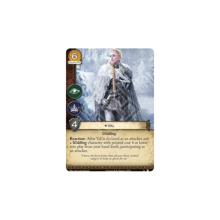 Val - Sands of Dorne - Big Orbit Cards Val - Sands of Dorne - Big Orbit Cards