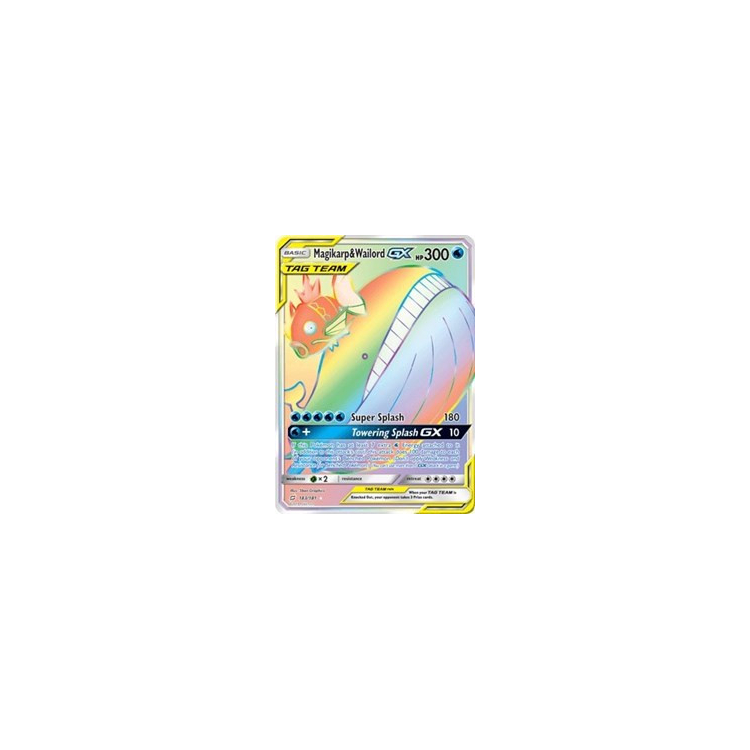 Magikarp & Wailord GX (Secret) - Team Up - Pokemon Magikarp & Wailord GX (Secret) - Team Up - Pokemon