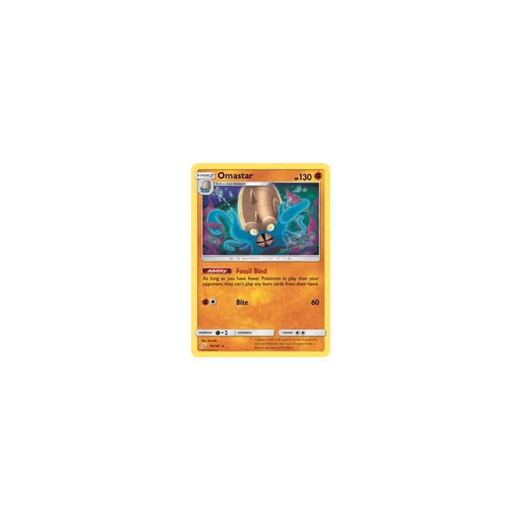 Omastar (HP 110) TEAM PLASMA（Owner's Pokémon (TCG