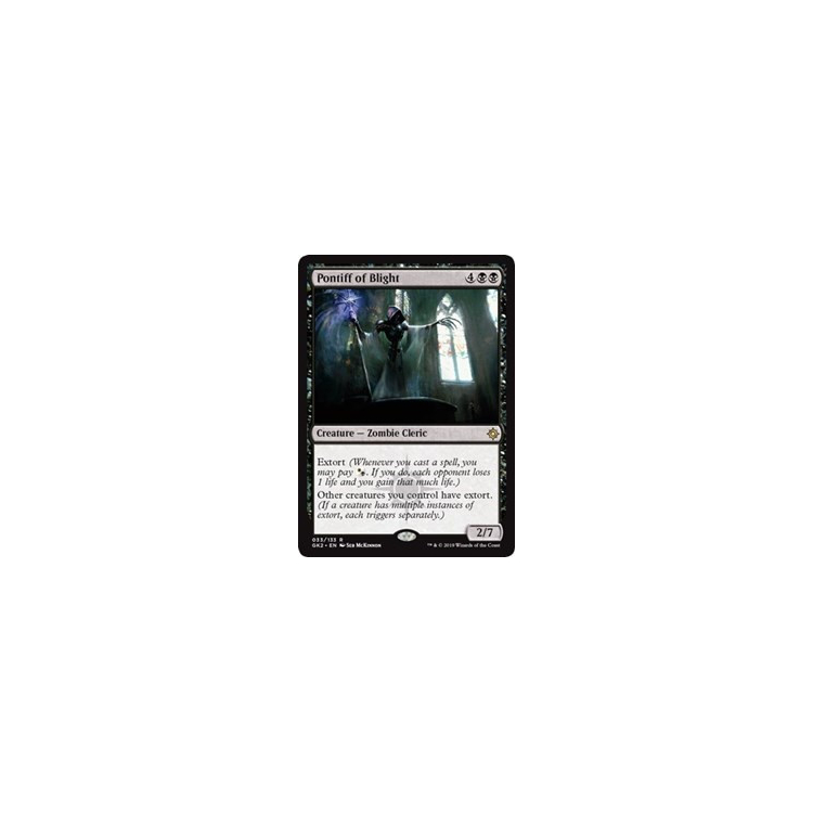 Pontiff of Blight - Ravnica Allegiance Guild Kits - Magic the Gathering Pontiff of Blight - Ravnica Allegiance Guild Kits - Magic the Gathering