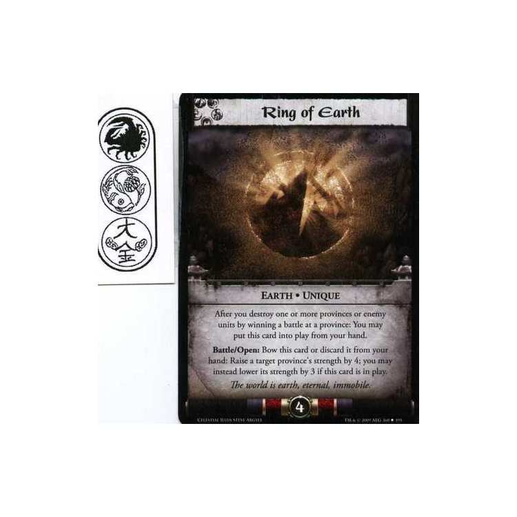 Ring of Earth - Celestial Arc - Legend of the Five Rings