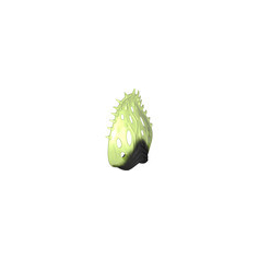 Cocoon Petal with Black Base Pattern (15358) - Hero Factory - Lego