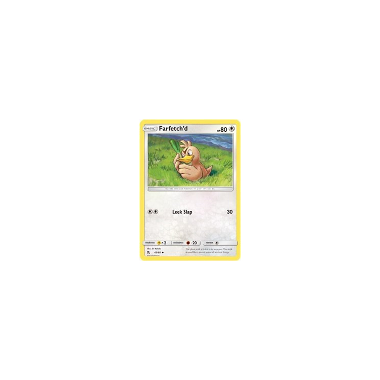 Farfetch'd - Hidden Fates Reverse Holo - Pokemon