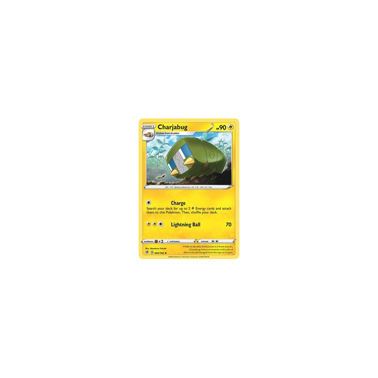 Charjabug - Rebel Clash - Pokemon Charjabug - Rebel Clash - Pokemon