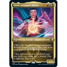 Ghen, Arcanum Weaver (Foil Etched) - Commander Legends - Magic the Gathering