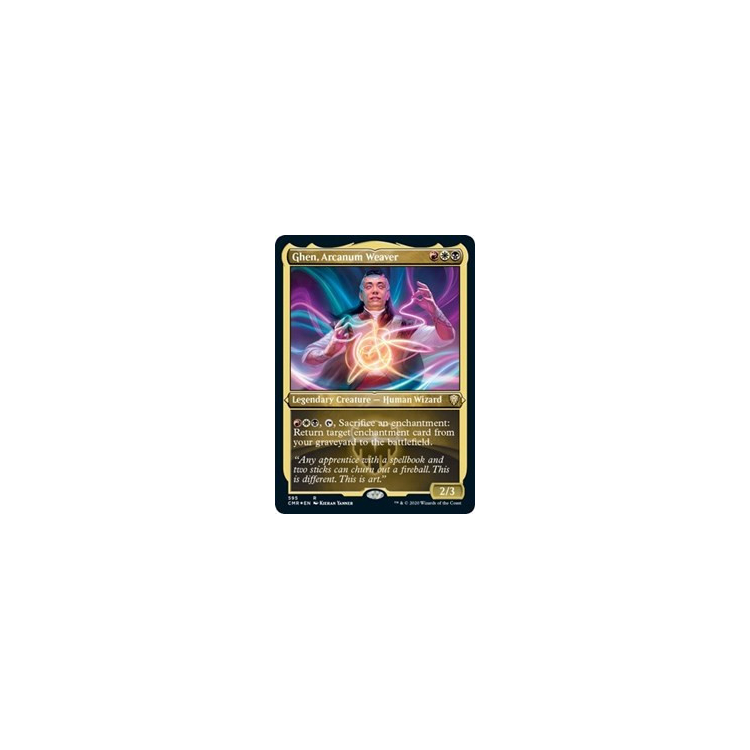 Ghen, Arcanum Weaver (Foil Etched) - Commander Legends - Magic the Gathering Ghen, Arcanum Weaver (Foil Etched) - Commander Legends - Magic the Gathering