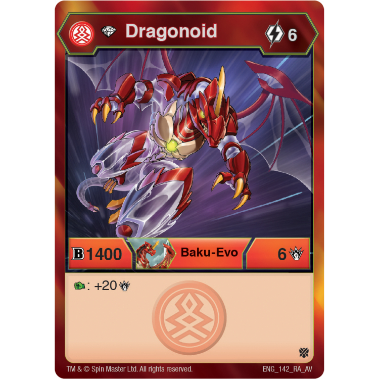 Diamond Dragonoid - Armoured Elite - Bakugan TCG