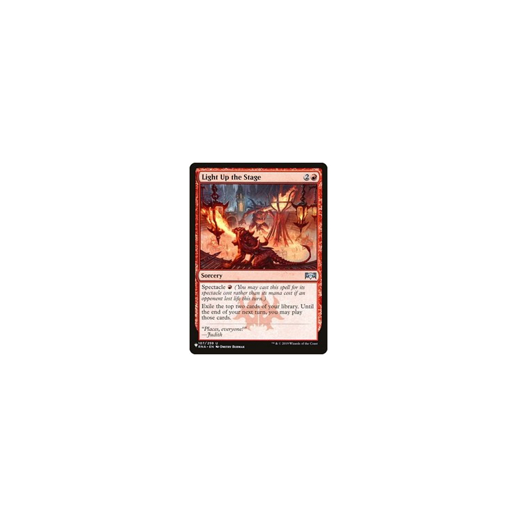 Light Up the Stage - The List - Magic the Gathering Light Up the Stage - The List - Magic the Gathering