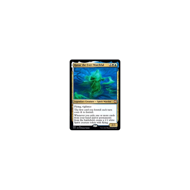 Ranar the Ever-Watchful - Kaldheim: Commander - Magic the Gathering Ranar the Ever-Watchful - Kaldheim: Commander - Magic the Gathering