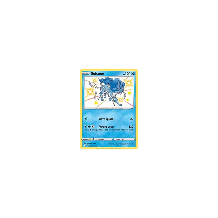 Sell Suicune (Shiny Holo) Shining Fates Big Orbit Cards