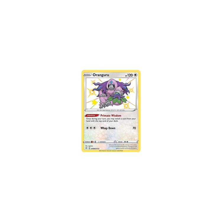 Oranguru (Shiny Holo) - Shining Fates - Pokemon Oranguru (Shiny Holo) - Shining Fates - Pokemon