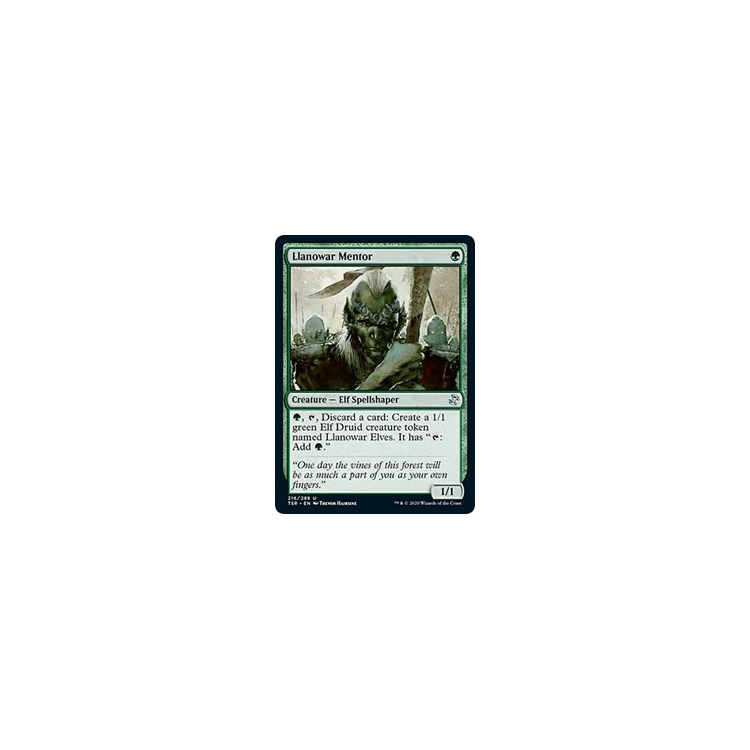 Llanowar Mentor - Time Spiral Remastered - Magic the Gathering Llanowar Mentor - Time Spiral Remastered - Magic the Gathering