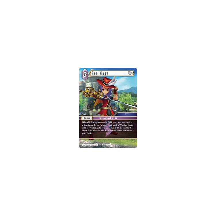 Red Mage - Opus XIII - Final Fantasy TCG Red Mage - Opus XIII - Final Fantasy TCG