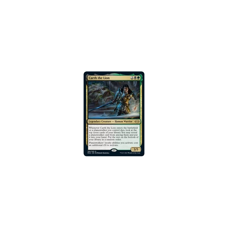 Carth the Lion - Modern Horizons 2 - Magic the Gathering Carth the Lion - Modern Horizons 2 - Magic the Gathering