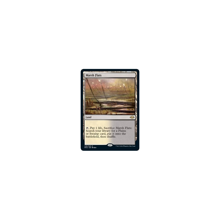 Marsh Flats - Modern Horizons 2 - Magic the Gathering Marsh Flats - Modern Horizons 2 - Magic the Gathering