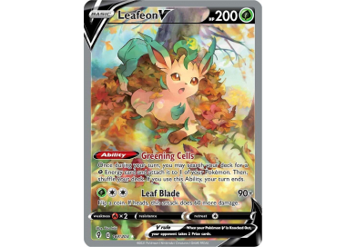 リーフィア V sa 英語版(leafeon V full art) リーフィアV 海外版 英語版 Leafeon V - 013/159 - 海外限定