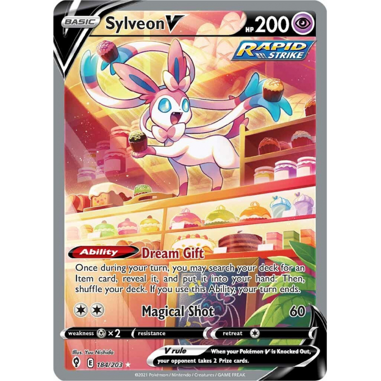 Sylveon V (Alternate Full Art) (Holo) - Big Orbit Cards