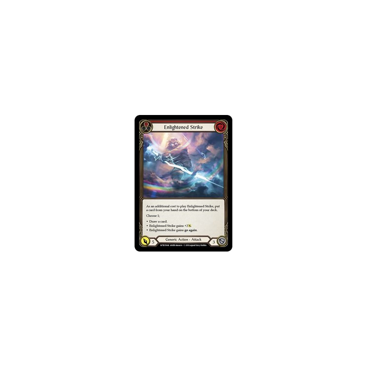 Sell Enlightened Strike (Foil) (Unlimited - Big Orbit Cards