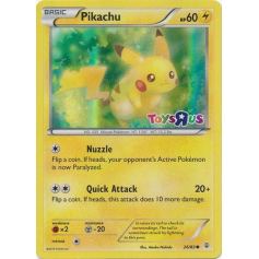 Pikachu toys r us promo deals