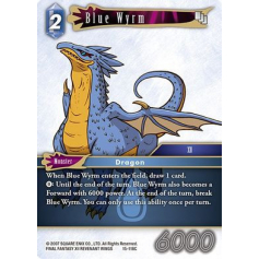 Blue Wyrm (15-118) (Foil) - Opus XV - Final Fantasy TCG