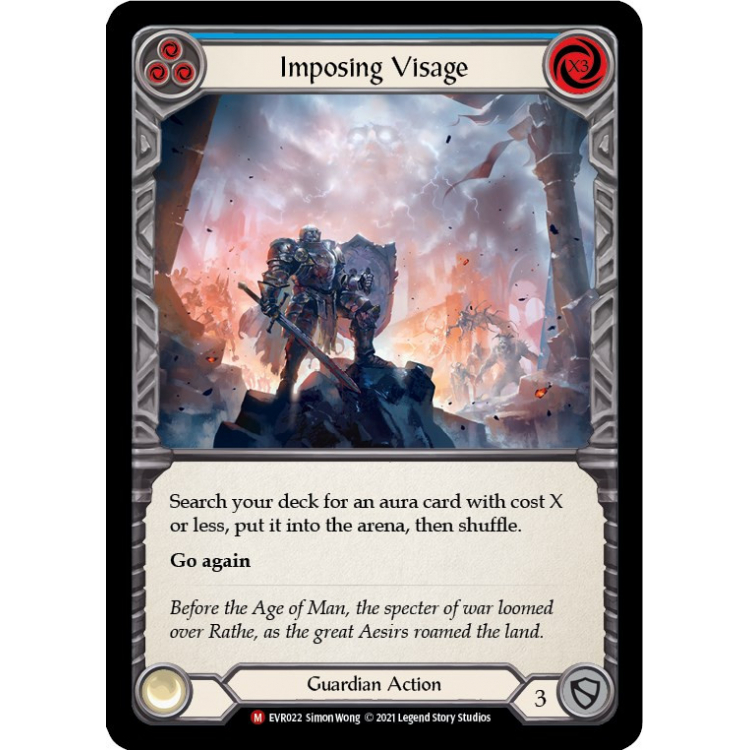 Imposing Visage (1st Edition) - Everfest - Big Orbit Cards