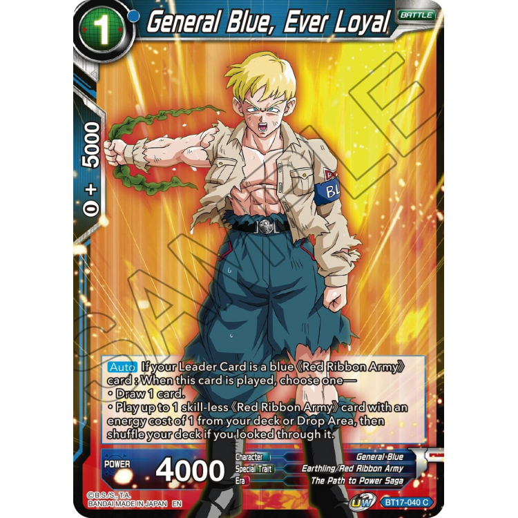 General Blue, Ever Loyal