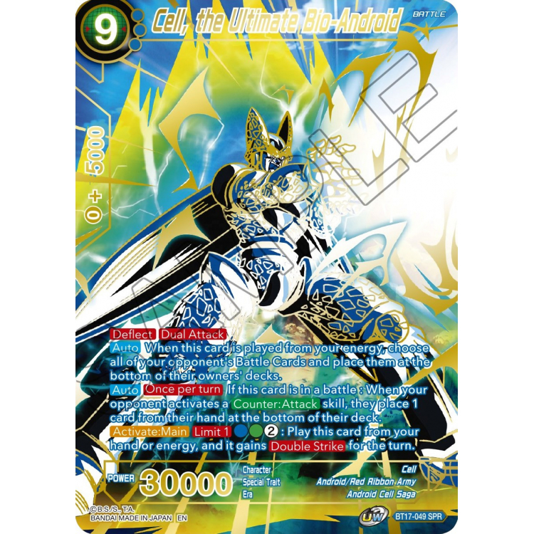 Cell, the Ultimate Bio-Android (SPR)