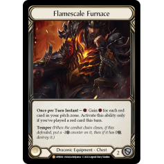 【Cold Foil】Flamescale Furnace Flamescale Furnace (Rainbow Foil) (1st - Big Orbit Cards