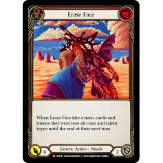Erase Face (1st Edition) - Uprising - Big Orbit Cards