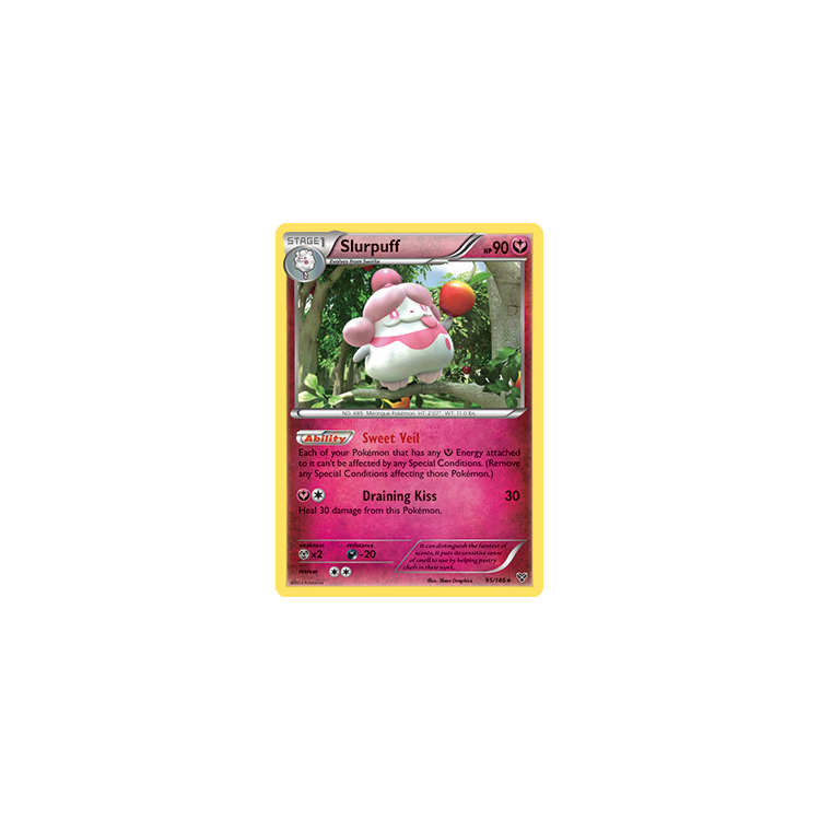 Slurpuff (Holo) - XY Base Set - Pokemon Slurpuff (Holo) - XY Base Set - Pokemon