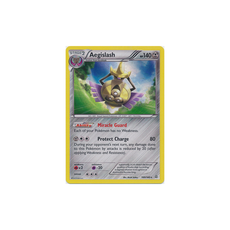 Aegislash (Holo) - Primal Clash - Pokemon - Big Orbit Cards