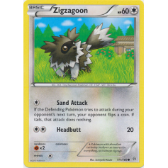 Zigzagoon (Reverse Holo) - Primal Clash - Pokemon