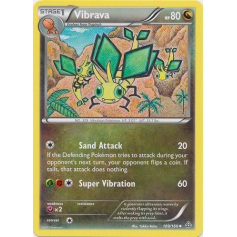 Vibrava (Reverse Holo) - Primal Clash - Pokemon