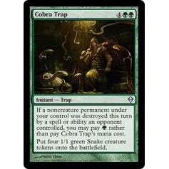Cobra Trap - Zendikar - Magic the Gathering