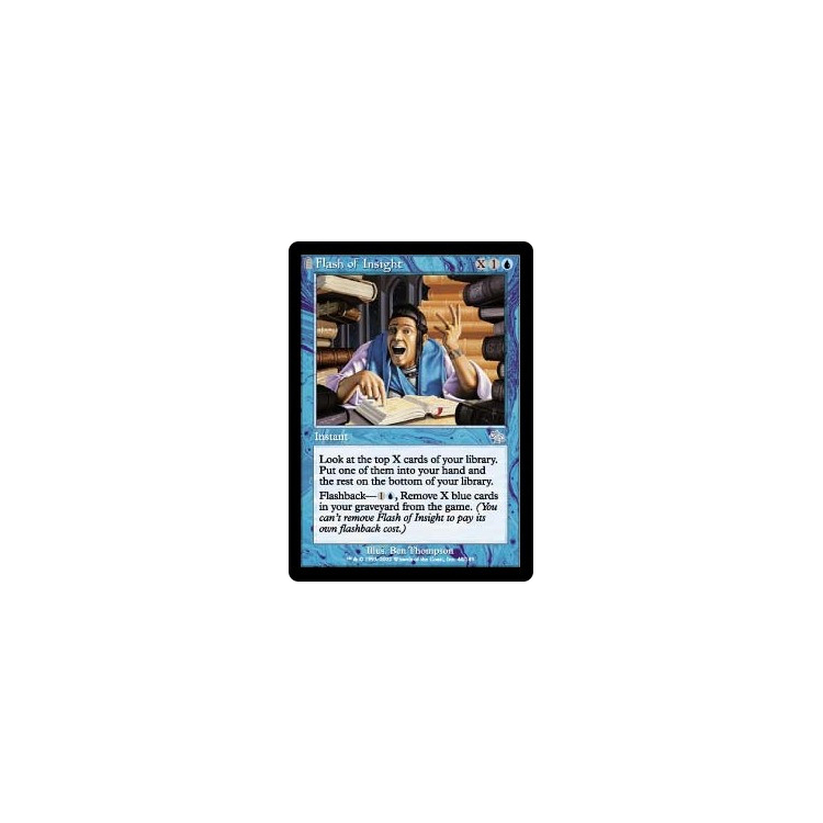 Flash of Insight - Judgment - Magic the Gathering Flash of Insight - Judgment - Magic the Gathering