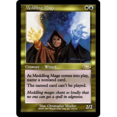 Meddling Mage (Foil) - Planeshift - Magic the Gathering