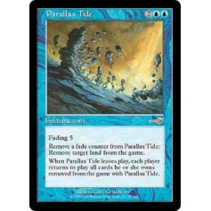 MTG パララクスの潮流 Parallax Tide 4枚 MTG パララクスの潮流 日本語 4枚 EX+]パララクスの潮流