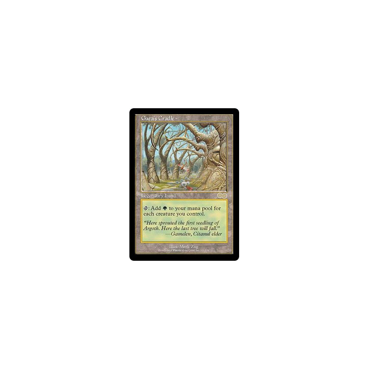 Gaea's Cradle - Urza's Saga - Big Orbit Cards