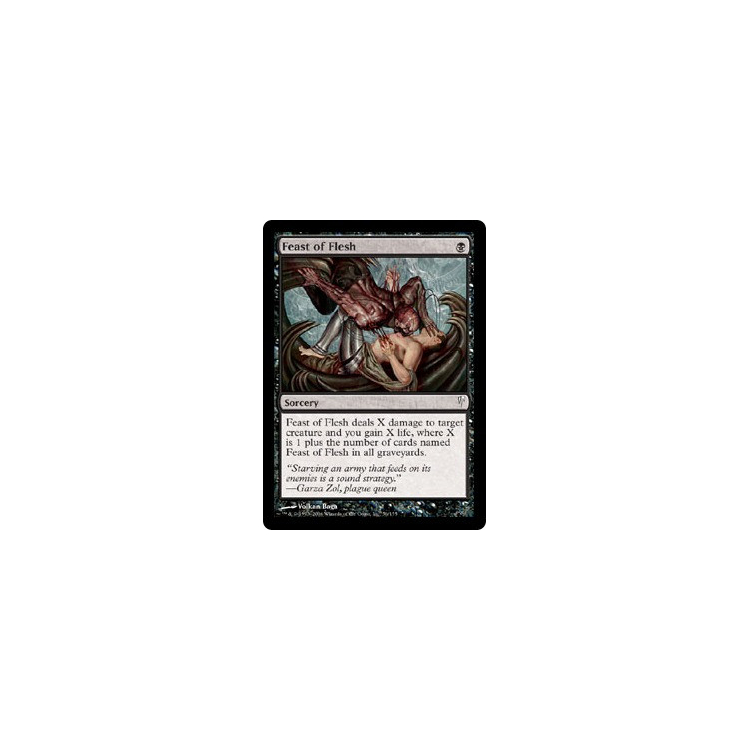 Feast of Flesh (Foil) - Coldsnap - Magic the Gathering Feast of Flesh (Foil) - Coldsnap - Magic the Gathering