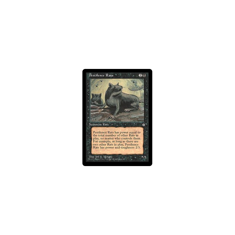 Pestilence Rats - Ice Age - Magic the Gathering Pestilence Rats - Ice Age - Magic the Gathering