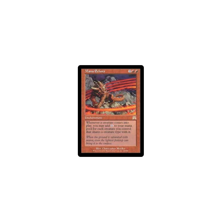 Mana Echoes (Foil) - Onslaught - Magic the Gathering Mana Echoes (Foil) - Onslaught - Magic the Gathering
