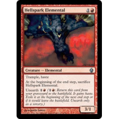 Hellspark Elemental (Foil) - Fire and Lightning - Premium Deck Series - Magic the Gathering