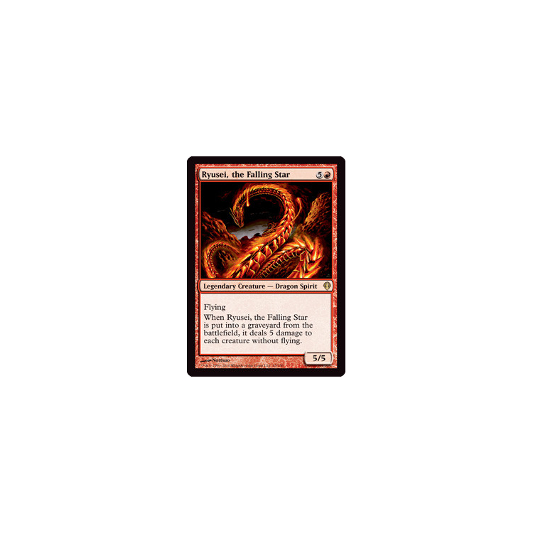 Ryusei, the Falling Star - Archenemy - Magic the Gathering Ryusei, the Falling Star - Archenemy - Magic the Gathering