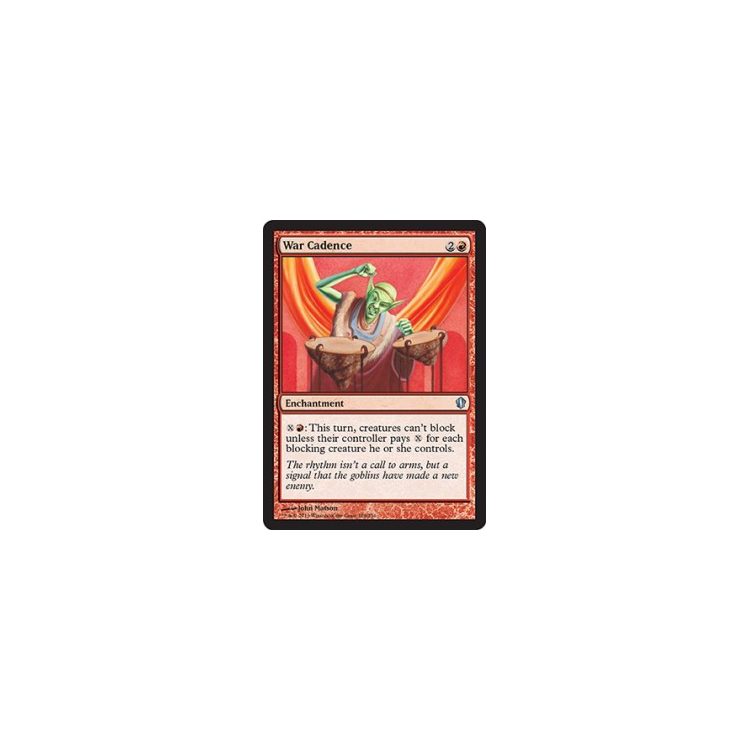 War Cadence - Commander 2013 - Magic the Gathering War Cadence - Commander 2013 - Magic the Gathering